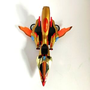 2000 Power Ranger Time Force Quantum Strata Cycle Red/Gold  Ranger Bandai